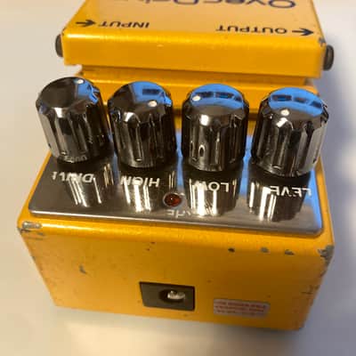 Boss OD-1X OverDrive 2014 - Present - Yellow image 4