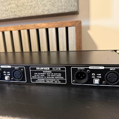 Drawmer DL241 Dual-Auto Compressor with TRS Connectors 2010s - Black image 5