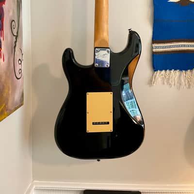 2011 Squier Bullet Stratocaster HSS with Tremolo and Rosewood Fretboard - Mastodon signed image 4