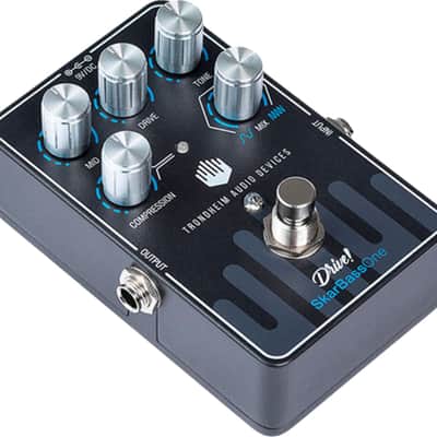 Trondheim Audio SkarBassOne Preamp/Distortion/Compressor Bass Effects Pedal image 3