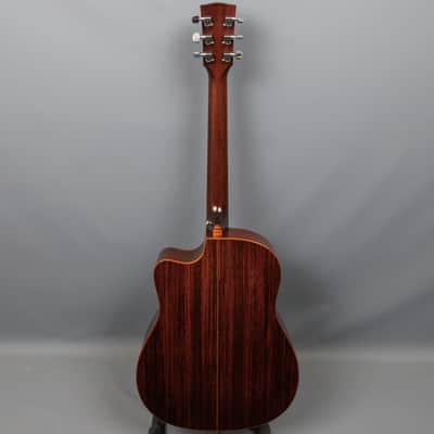 2001 James Goodall RSC Standard Cutaway Indian Rosewood / Sitka Acoustic Guitar image 4