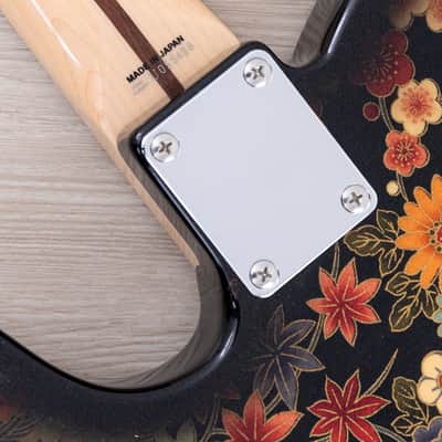 2011 Fender Telecaster Black Floral TL69-SPL Non-Catalog Limited Edition, Near-Mint w/ Case, Japan MIJ image 16