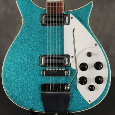 Rickenbacker 625 Refinished over Fireglo 1963 Turquoise Sparkle Bild 1