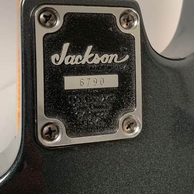 Jackson USA Bolt-On Bass 1989/90 Metallic Gun Metal Gray image 6