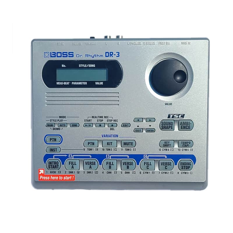 BOSS DR-3 DR. RHYTHM DRUM MACHINE image 1