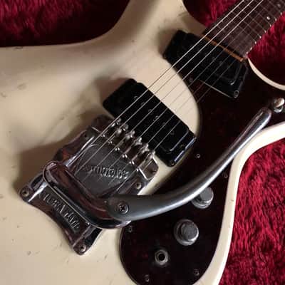 c.1967-1969 Morales ZES-300 MIJ Vintage Guitar  “White” image 6