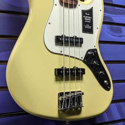 Fender Fender Player II Jazz Bass®, Rosewood Fingerboard, Hialeah Yellow 2022 - Present - Hialeah Yellow image 8
