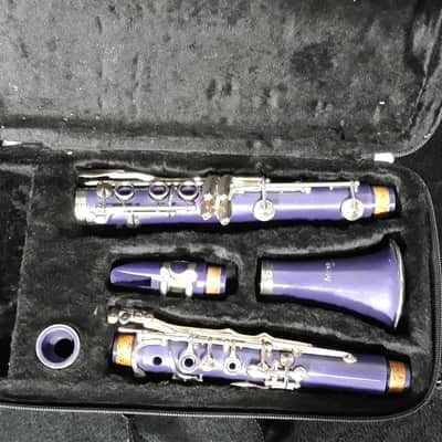 Mendini MCT-P PURPLE Bb Clarinet with Case and Mouthpiece (King of Prussia, PA) image 1