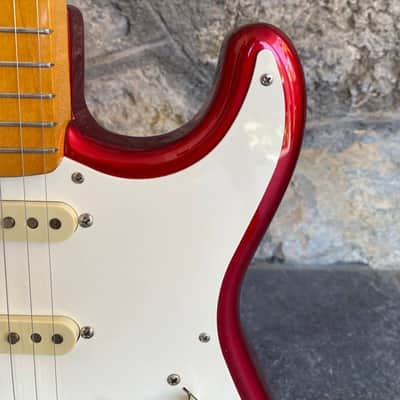 Fender Japan '57 Reissue Stratocaster ST57-70 Candy Apple Red – Maple Neck (Q-Serial, Upgraded Van Zandt Bridge Pickup) image 21