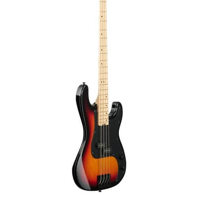 Schecter P-4 Bass Guitar 3-Tone Sunburst image 8