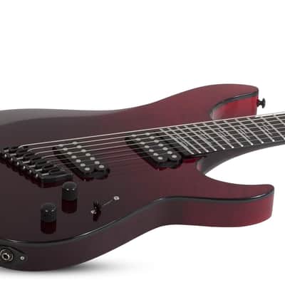 Schecter Reaper-7 Elite Multiscale Blood Burst image 3