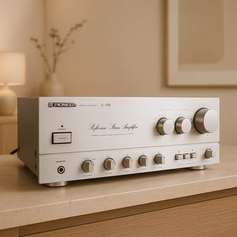 Pioneer A-656 Stereo Integrated Amplifier Vintage Working Warranty
