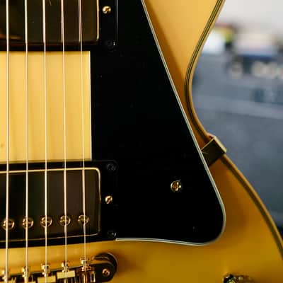 7.8lb! Gibson Custom Shop M2M Chambered Les Paul Custom Heavy Antique White 2025 image 3