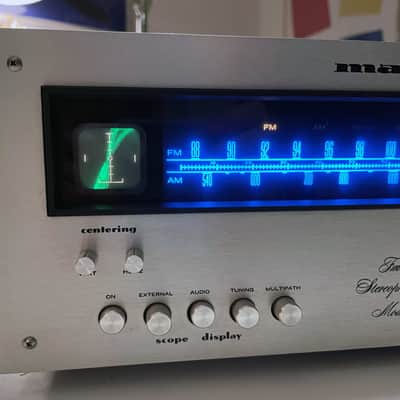 NICE Marantz 120 Oscilloscope Scope Stereo AM/FM Tuner Vintage
