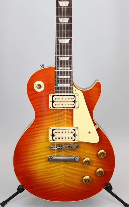 Gibson Custom M2M '59 Les Paul Standard Tangerine Burst Murphy Lab Light Aged image 1