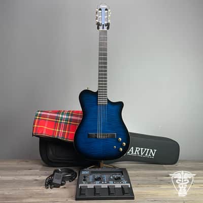 Carvin NS1 nylon guitar with Roland GR-30 Synth image 11