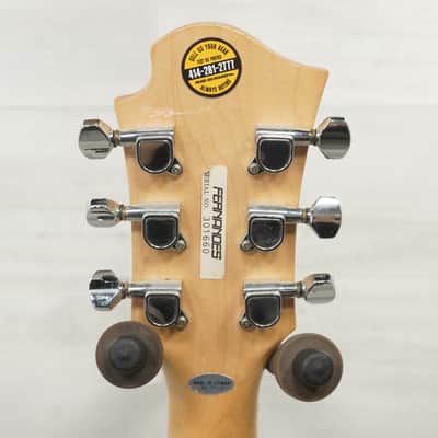 Used Fernandes Monterey Electric Guitar Black image 6