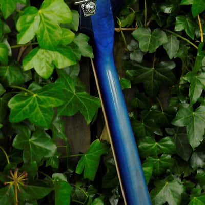 Rickenbacker 4003 FL "Color of the Year"- Blue Burst Fretless Bass image 5