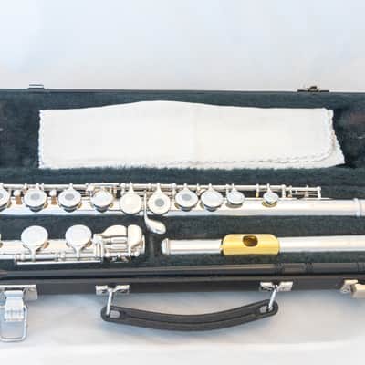Yamaha YFL-361H Intermediate Flute *Silver Headjoint *Low-B *Cleaned & Serviced image 1