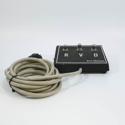 ELKA Electronics Reverb III (Dizzy Tone, Vibrato, Reverb) including footcontroller vintage rare collectible image 9