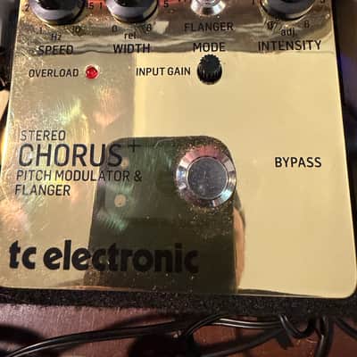 TC Electronic SCF Gold SE Special Edition Stereo Chorus + Pitch Modulator & Flanger Reissue 2022 - Gold image 1