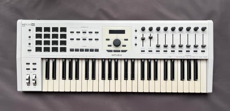 Arturia KeyLab 49 MkII MIDI Controller 2018 - Present - White image 1