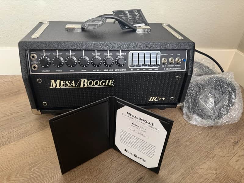 Mesa Boogie Mark IIC++ Guitar Amp Head Reissue 75-Watt LIMITED xx/200 OFFICIAL image 1
