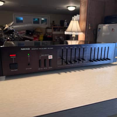 Nikko Graphic Equalizer Model EQ-500 RARE Red Faceplate Rack Mount SERVICED🔥🎶 image 4