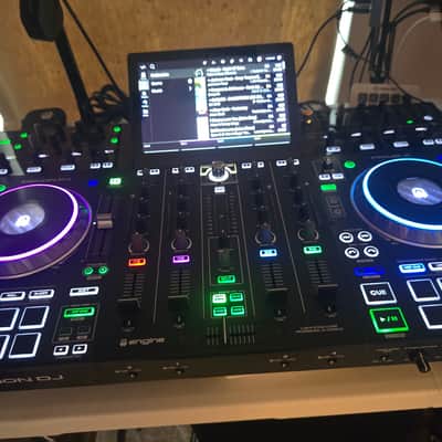 Denon Prime 4 Standalone DJ System 2019 plus Denon LC6000 Controller and cases image 1
