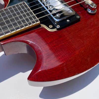 Gibson EMS-1235 Double Neck Guitar / Mandolin 1962 - 1969 - Cherry image 6