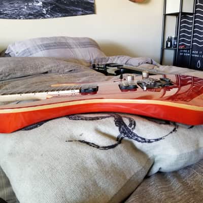 Ibanez Premium RG920QMZ Liquid Inferno Dimarzio Crunchlab RG 920 Electric Guitar Edge Zero image 9