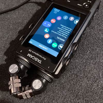 TASCAM Portacapture X8 Portable Digital Recorder with USB Audio Interface 2021 - Present - Black image 3