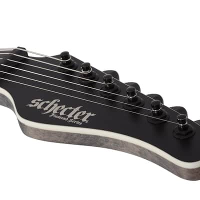 Schecter PT SLS Elite Evil Twin Satin Black image 10