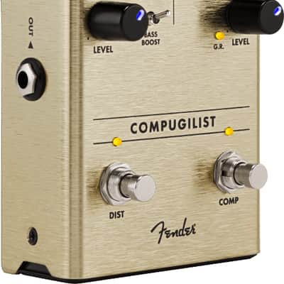 Fender Compugilist Compressor & Distortion - Guitar Effect Pedal image 8