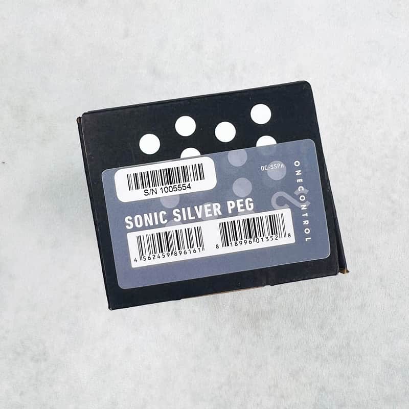 One Control Sonic Silver Peg Pedal 2010s | Reverb