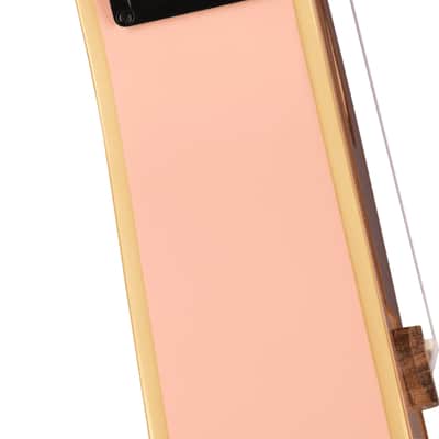 Mint Fender Fullerton Jazzmaster Acoustic Electric Concert Ukulele, Shell Pink image 7
