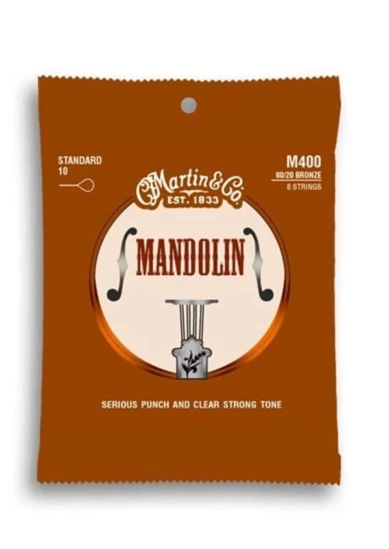 Martin M400 Mandolin Strings, Light (10-34) 2026 - New : Sealed Package image 1