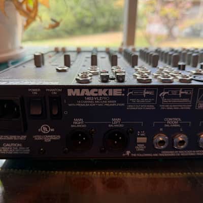 Mackie 1402-VLZ Pro 14-Channel Mic / Line Mixer 2000 - 2007 - Dark Gray image 3