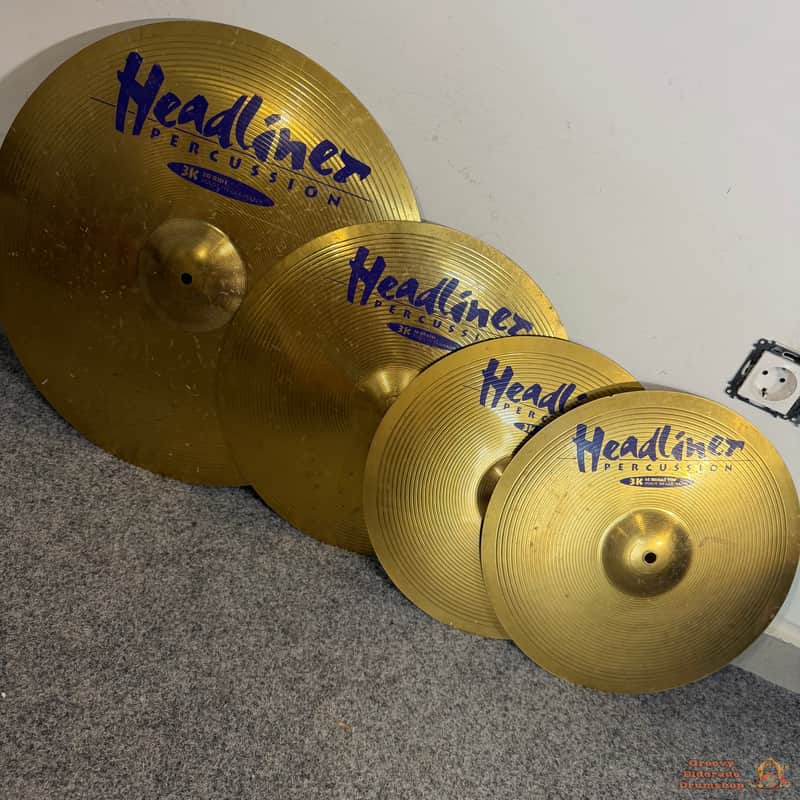 Meinl Headliner 3K 14,16,20 Cymbal Pack image 1