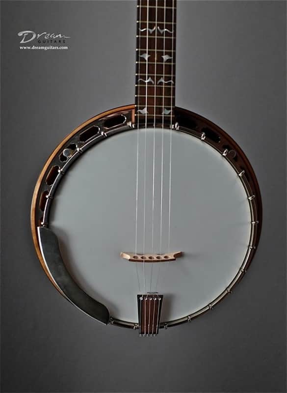 J. Romero Banjos Blue Grass 5-String Banjo Open Back Banjo, 11" image 1