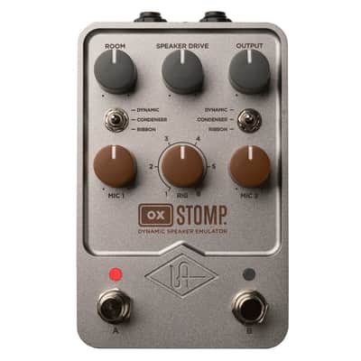 Universal Audio UA OX Stomp Dynamic Speaker Emulator Pedal image 1