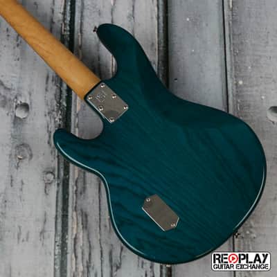 Used - 1994 Ernie Ball Music Man Stingray (Transparent Teal) image 9