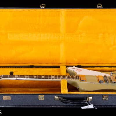Gibson Custom Shop 1963 Firebird V w/ Maestro Vibrola Murphy Lab Heavy Aged Antique Frost Blue (893) image 7