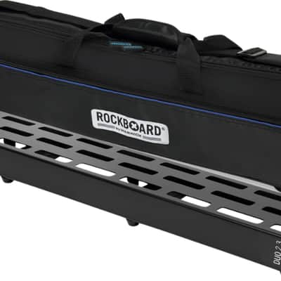 RockBoard DUO 2.3 Pedalboard, 28.4" x 5.6" w/ Softcase image 1