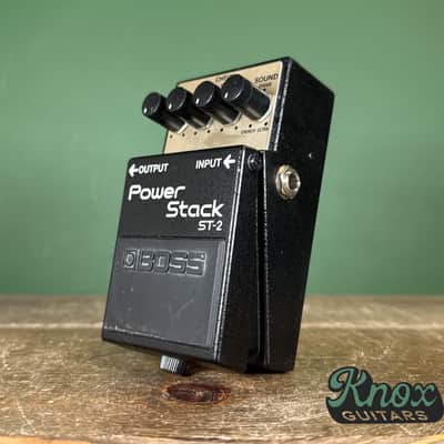 BOSS ( ボス ) ST-2 Power Stack オーバードライブ Amazon.com: BOSS ST-2 Power Stack Guitar Pedal (ST-2), Black