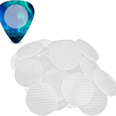 Grips for Guitar Picks, Guitar Pick Grips Help You Hold Guitar Picks Tightly, Self Adhesive 30Grips image 1