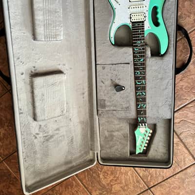 Ibanez JEM70V-SFG Steve Vai Signature with Rosewood Fretboard 2012 - 2017 - Sea Foam Green image 16
