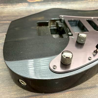 2008 Ibanez Prestige RG2450MZ Body Galaxy Black HSH Made in Japan image 4