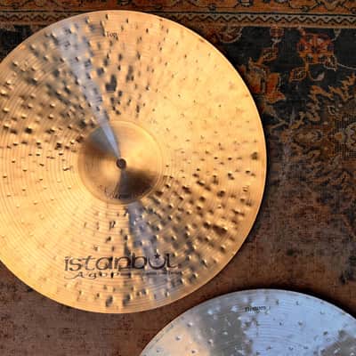 Istanbul AGOP MANTRA 15” Hihats IMMACULATE Shape! COMPLEX Light 15s”! 972 1154 g Harder To Find! image 5