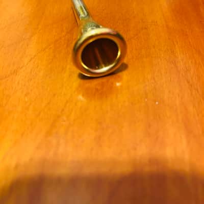 Holton Farkas Gold plated french horn mouthpiece 00’s - Gold imagen 2